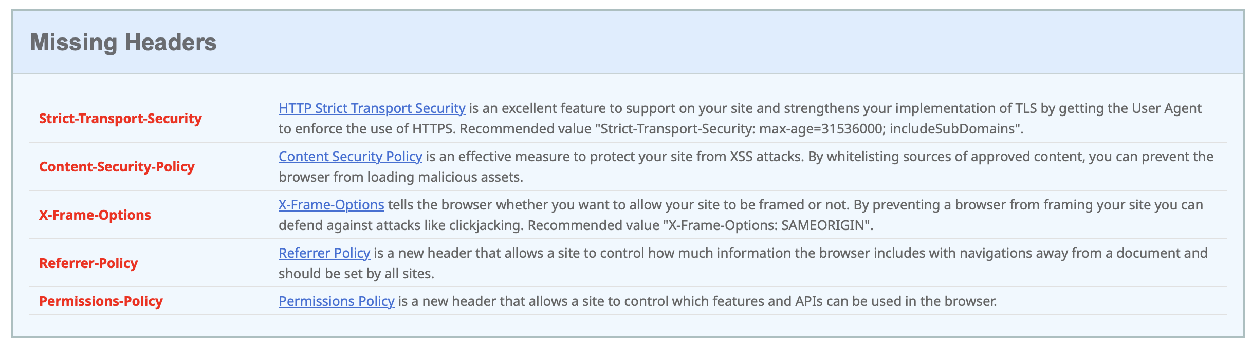 headerSecurity