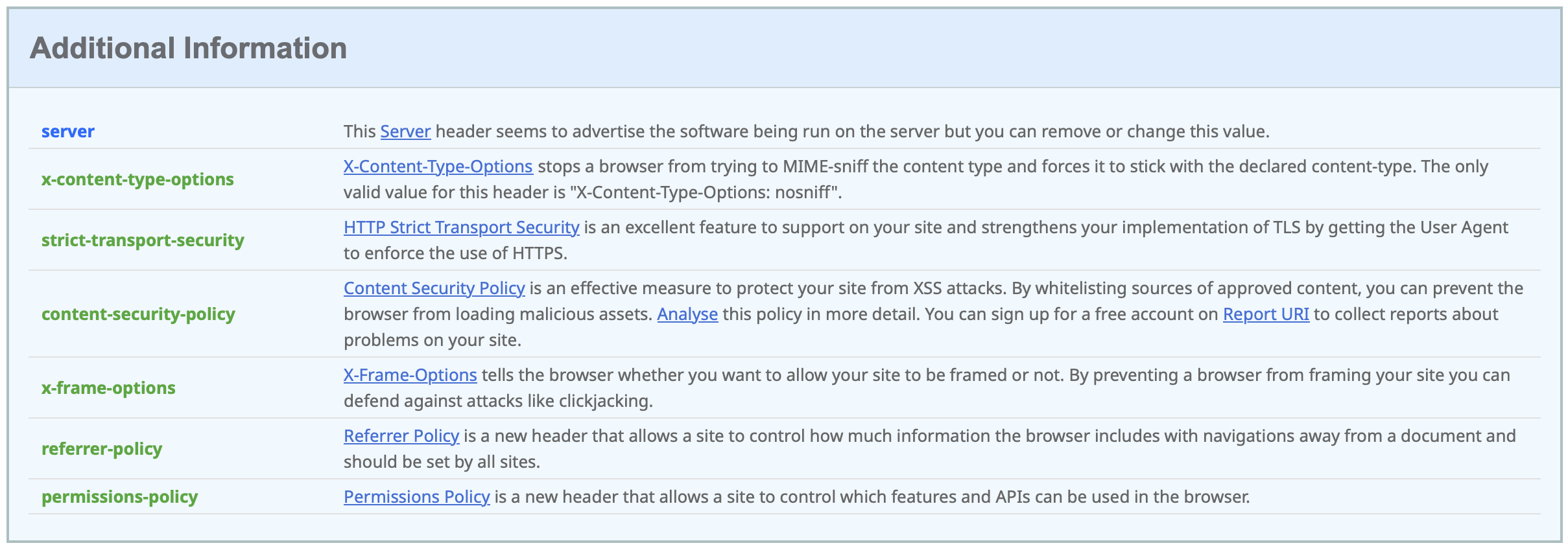 headerSecurity